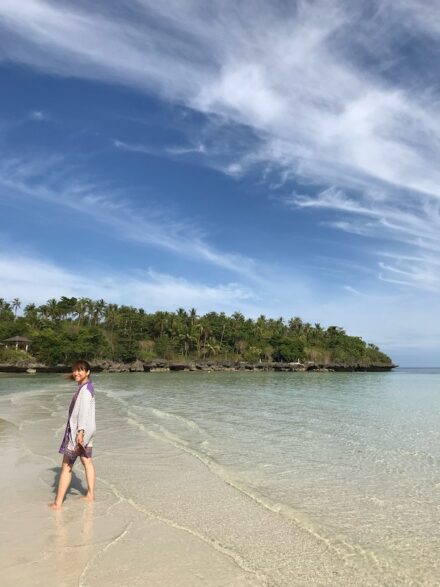 セブ島からファリーでいくカモテス島